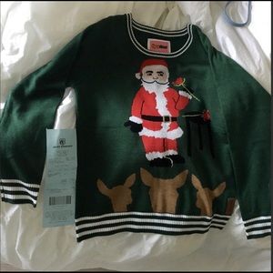 Christmas Sweater “tacky” TipsyElves brand, worn1x